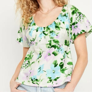 Old Navy Waist Defined V-neck top Size 2X